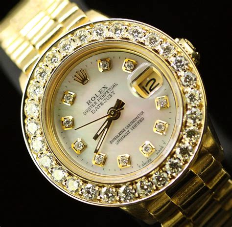 presidential rolex watch with diamonds.